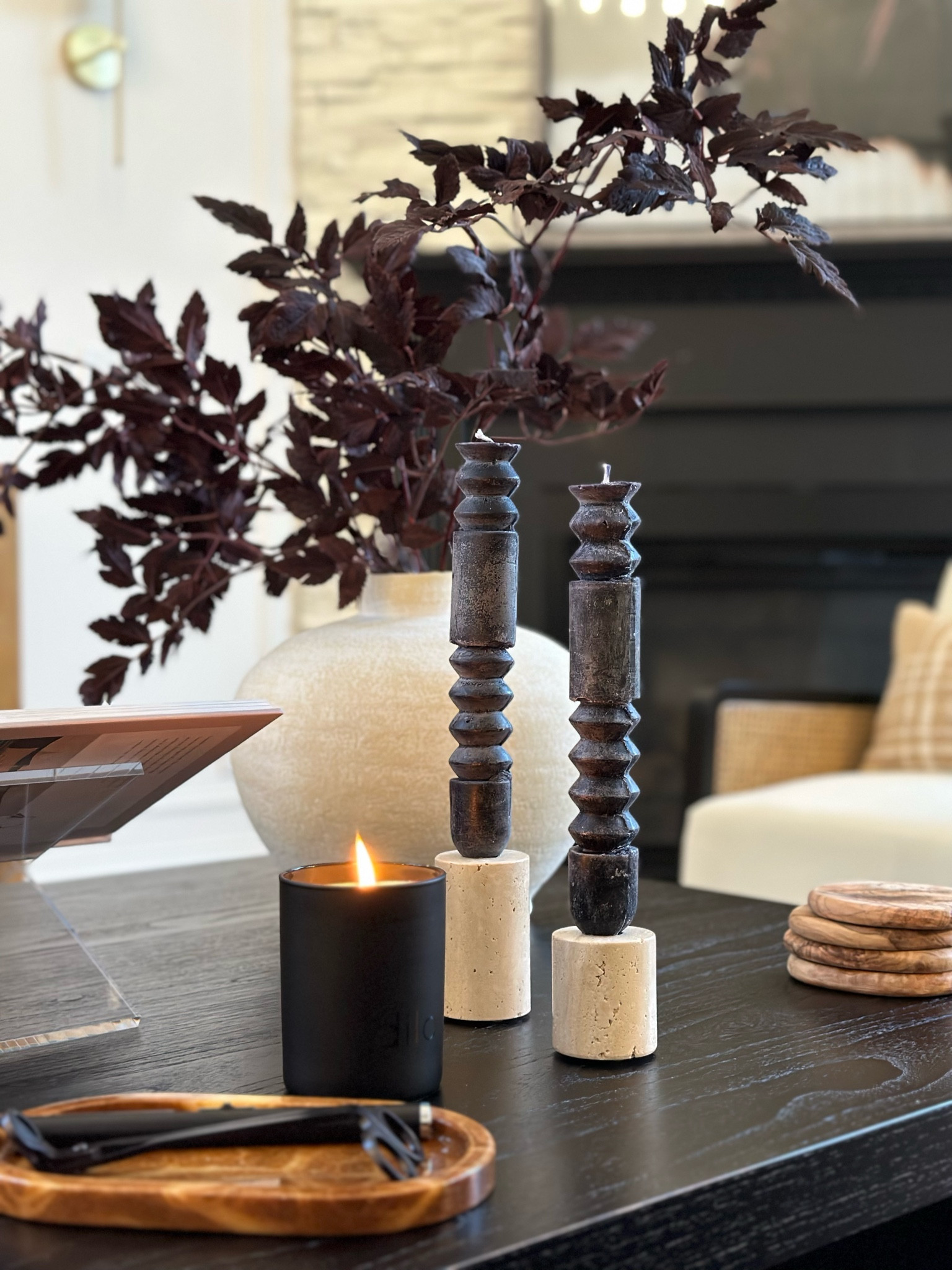 Coffee table decor 

#LTKhome #LTKSeasonal