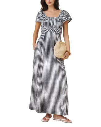 Gigi Gingham Puffed Sleeve Maxi Dress | Bloomingdale's (US)