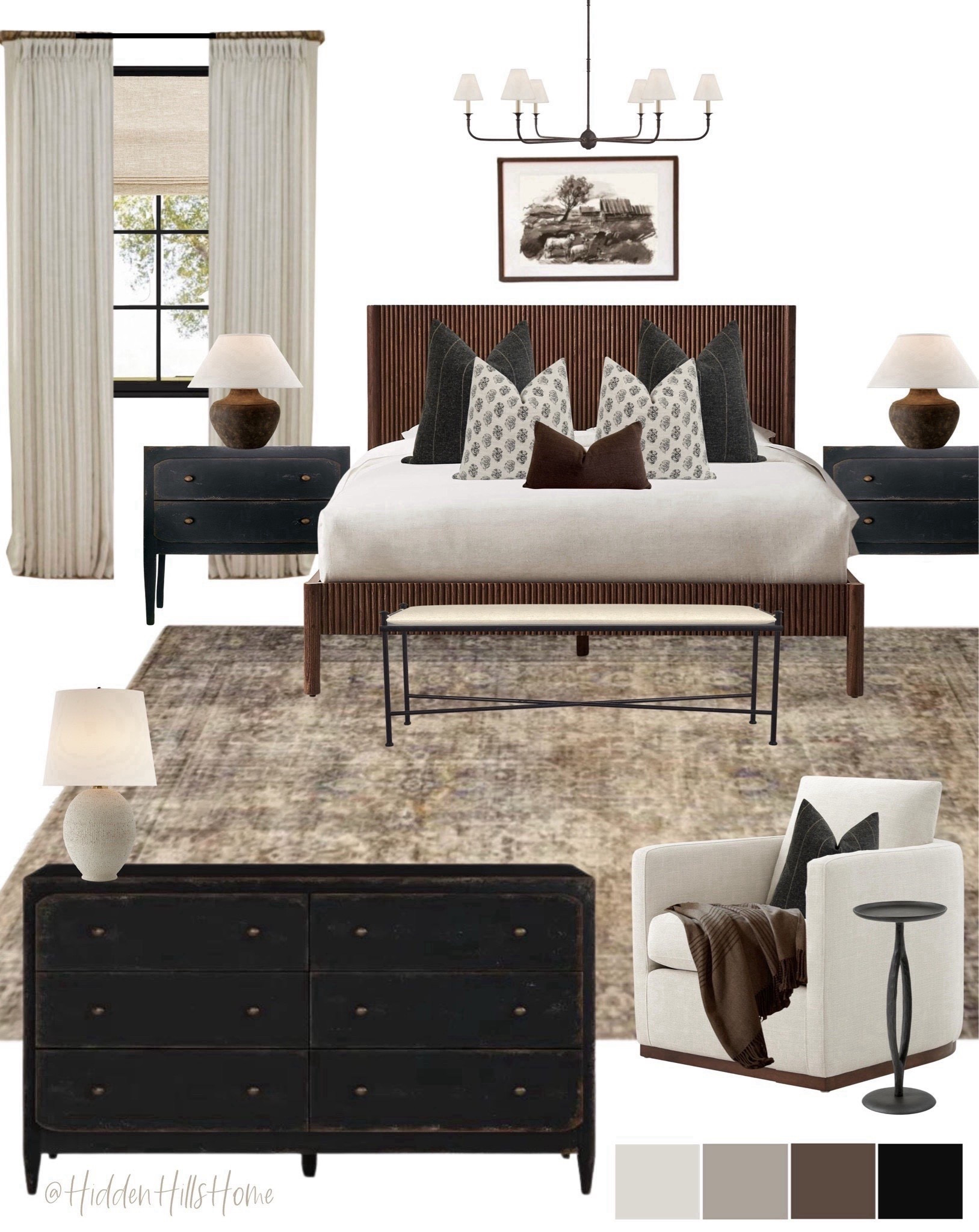 Master bedroom mood board, primary bedroom design inspo, bedroom mood board, primary bedroom decor, bed, nightstands #bedroom

#LTKHome #LTKSaleAlert #LTKSeasonal