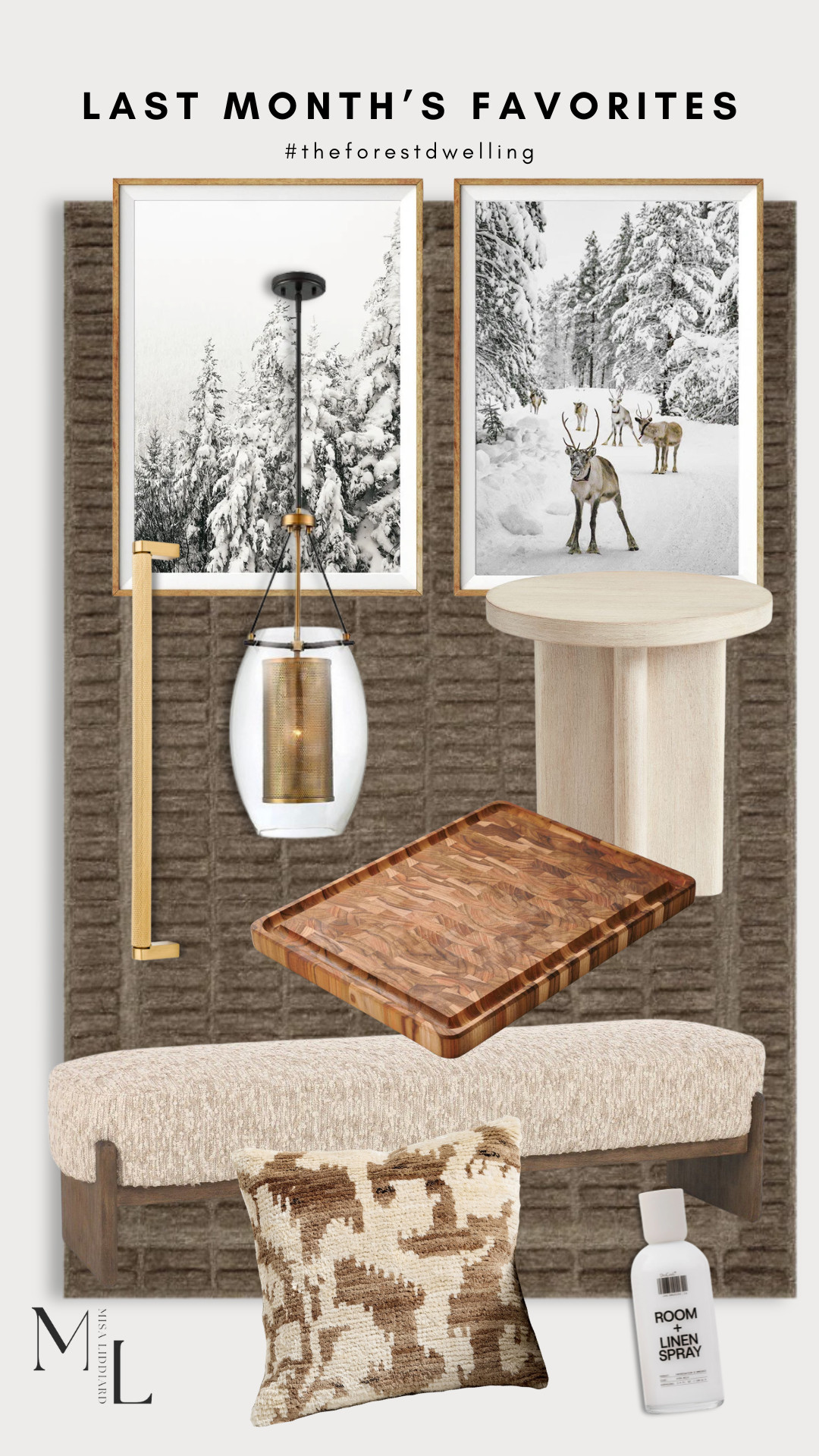 Sharing the faves from last month. So many good ones! The winter prints are perfect for the colder months. I've left mine up year round in Colorado. The Solema bench is one of my best finds. I also have three of the matching stools.  

 #LTKdayinmylife #LTKSeasonal #LTKHome