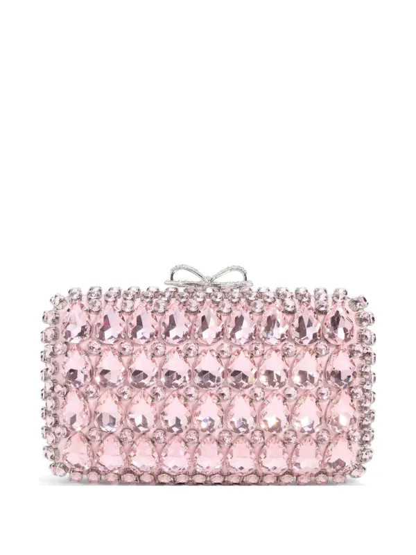 embellishment clutch bag | Farfetch Global