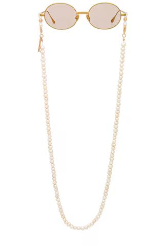 MYMYMY Whitney Sunglass Chain in Pearl from Revolve.com | Revolve Clothing (Global)