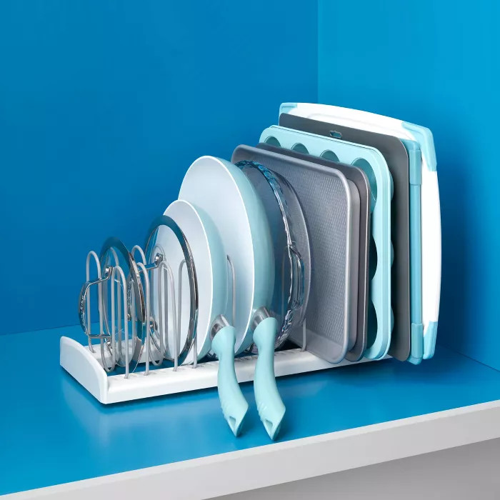 YouCopia StoreMore 16" Pan & Lid Rack | Target