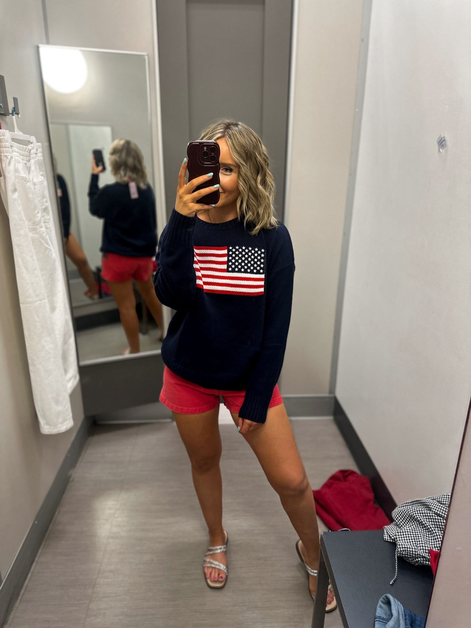 For reference, I'm 5'3” 136 pounds.
Wearing a size medium in all dresses.
Wearing a size 8 in the red shorts.
Wearing a size small in the double lined tube top.
Wearing a size medium in all sweaters. 
Wearing a size medium in the white skort / top.
Wearing a size medium in the blue skirt.
Wearing a size small in the blue top in the two piece set.
Wearing a size 6 in the red pants.
Wearing a size medium in the black and white gingham pants.

Target has the cutest spring and summer outfits!
If you don't already know I am obsessed with rapid fire target hauls & everything here is worth every penny.






Target new arrivals | target new release 2025 | Spring outfit 2025 | affordable fashion | target style | target fashion | target finds | target run / come with me to target | target new release try on | target fashion 2025 | summer fashion 2025 | target haul 2025, simple cute casual outfit, workwear, teacher outfit, date night outfit, athletic wear, 4th of July, red white and blue outfits, Memorial Day outfit mom style mom fashion #springoutfits #affordablefashion #targetstyle #targetfashion #targetfinds #springfashion2025 #targetrun #targetnewarrivals #targethaul #targettryon #targetclothes #clothinghaul #targetlife #targetdoesitagain #target2025 @targetstyle #ltkstyletip #4thofjuly #redwhiteandblue #momstyle #momoutfits #momoutfit  

#LTKFindsUnder50 #LTKFamily #LTKStyleTip