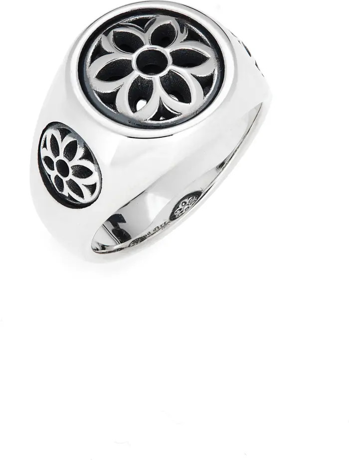 Small Sterling Silver Club Ring | Nordstrom