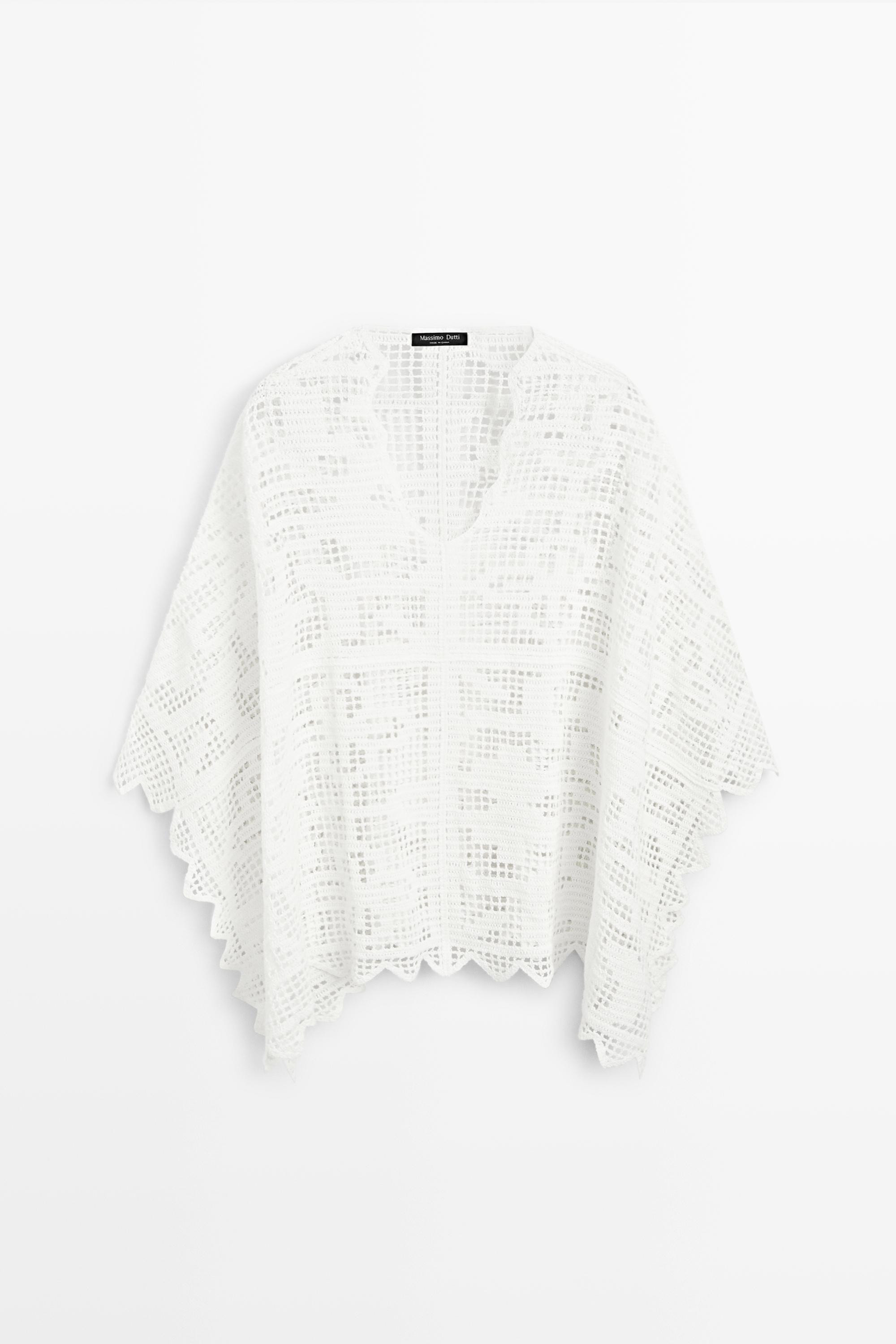 Häkel-Cape | Massimo Dutti DE