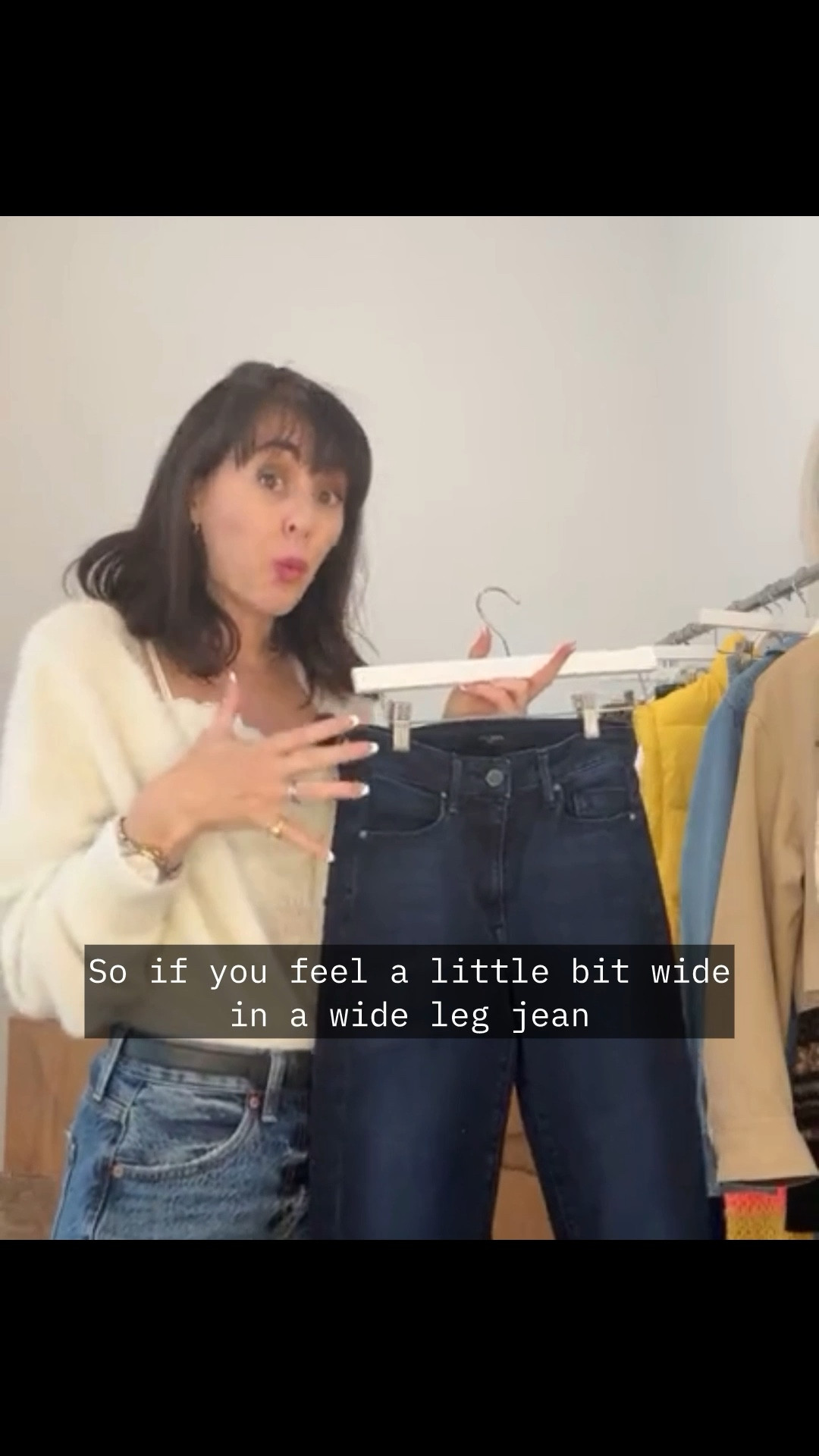 Highlights from coffee in my closet a live Styling session each week on Instagram today we’re talking about the best jeans and the shoes that go with them. Visit closetchoreography.com and sign up for my free VIP shopper club. Enter your email and never miss a session along with the links to go back watch and shop