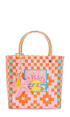 Mercedes Salazar Arrecife Small Zuncho Handbag in Red from Revolve.com | Revolve Clothing (Global)