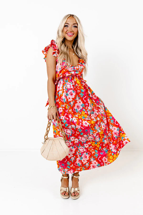 Tell Me I'm Dreaming Floral Midi | Impressions Online Boutique
