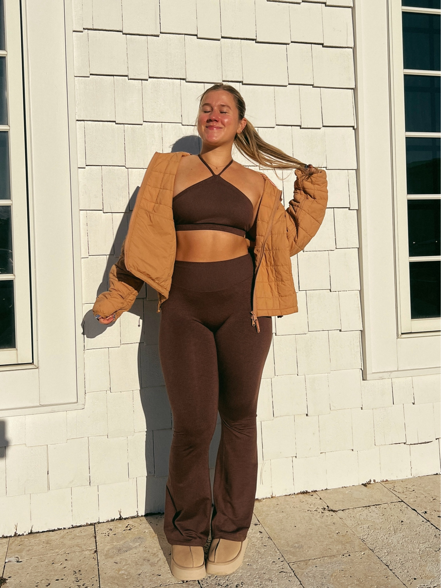 florida fall fit 😌🍁🤎 p’tula active — code ‘DANIELLE'