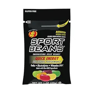 Jelly Belly Sport Beans - Energizing Jelly Beans - Assorted Flavors, Pack of 24 | Amazon (US)