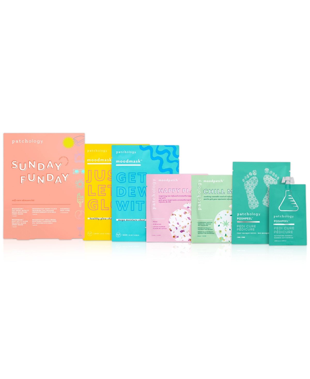 Patchology 5-Pc. Sunday Funday Self-Care Skincare Set | Macys (US)