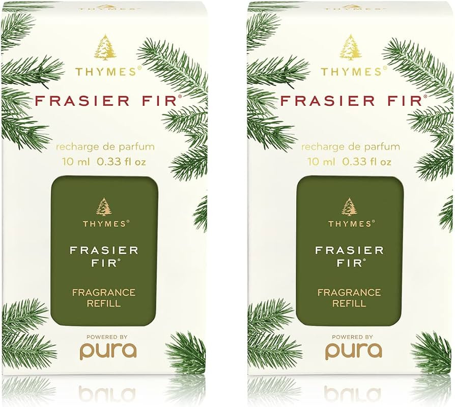 Thymes Pura Smart Home Plug-in Oil Diffuser Refills - Frasier Fir Pura Refills - Pura Diffuser Re... | Amazon (US)