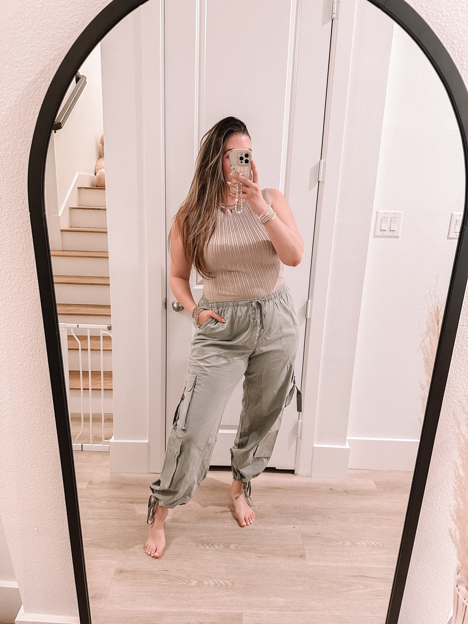 Cargo pants style. XL pants & bodysuit 

#LTKmidsize #LTKsalealert #LTKSeasonal