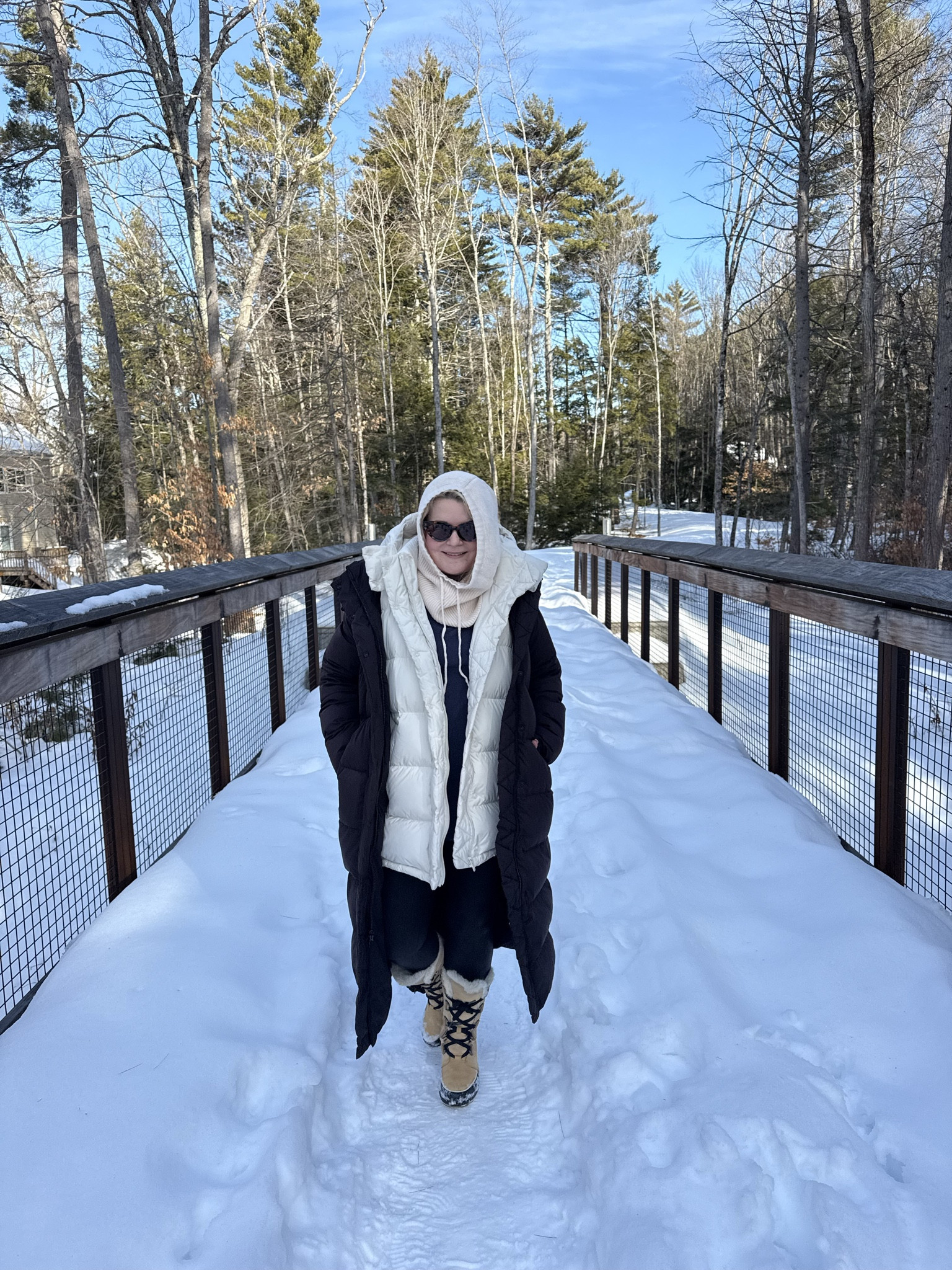 This balaclava is both stylish and warm. As are my vest and coat. We might be winding down (hopefully🙏🏻) from winter but these pieces are tried and true all winter long. 

#LTKActive #LTKSeasonal #LTKPetite