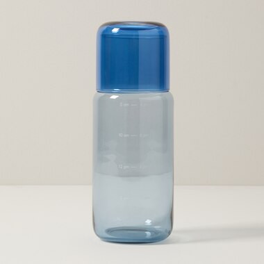 GLASS CARAFE SET, SKY | Indigo (CA)
