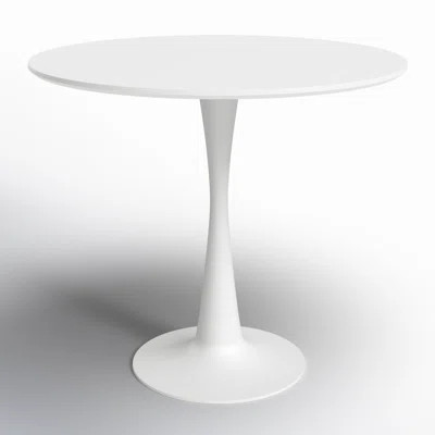 Indars Round Metal Base Dining Table | Wayfair North America