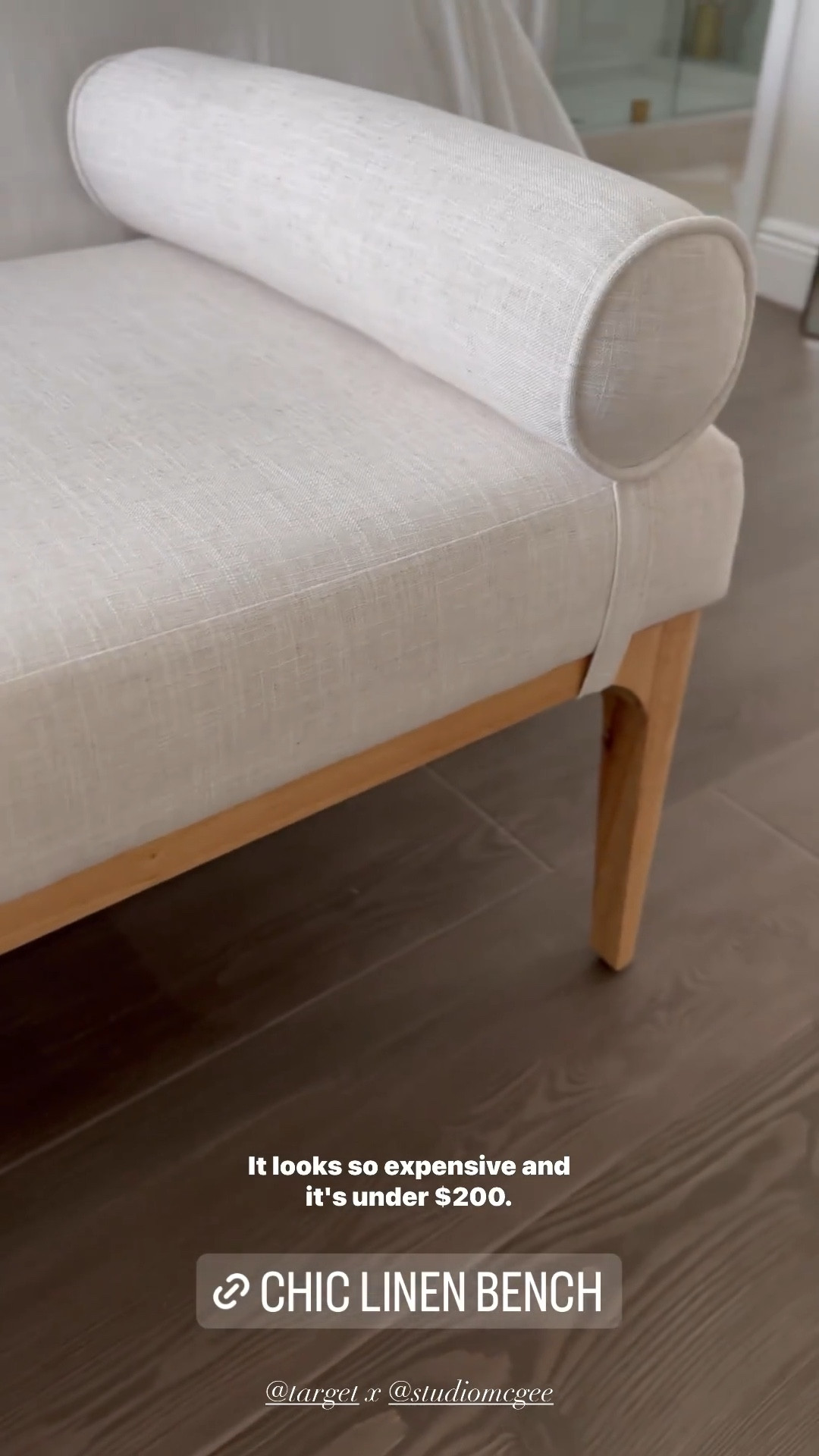 The bench you absolutely need. Designer look at a non-designer price! #studiomcgee #target #homedecor

#LTKhome #LTKFind