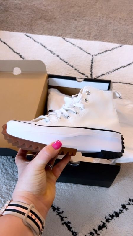 Converse platform shoes on major sale on Amazon!  Currently $110 on the converse website. I sized down half a size in mine and they fit perfectly. The platform is nice and lightweight. Not heavy at all!  

#LTKsalealert #LTKfindsunder100 #LTKshoecrush