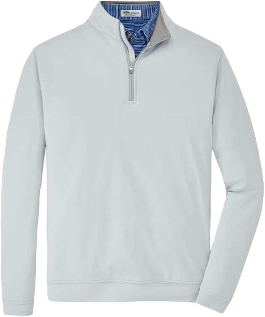 PETER MILLAR Perth Stretch Loop Terry Quarter-Zip | Amazon (US)