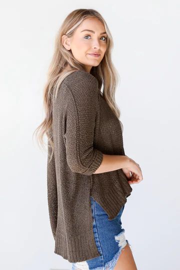 Steal Your Love Loose Knit Sweater | Dress Up