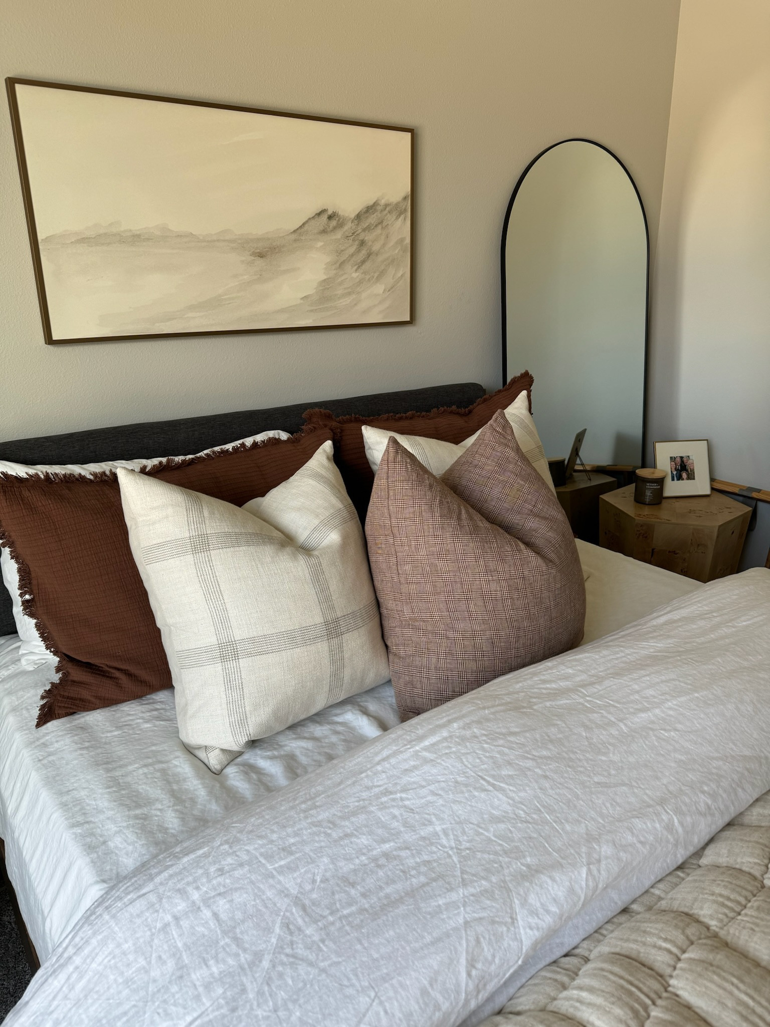 Our guest bedroom is getting some changes soon, but until then I can’t help but share more of the details as is! With family out of town we get guests fairly often, and I always love having a space for them that’s fresh and cozy. I always try to add layers of bedding to any space, but especially in a guest room when you want to ensure your guests are able to relax comfortably! 

#LTKstyletip #LTKhome