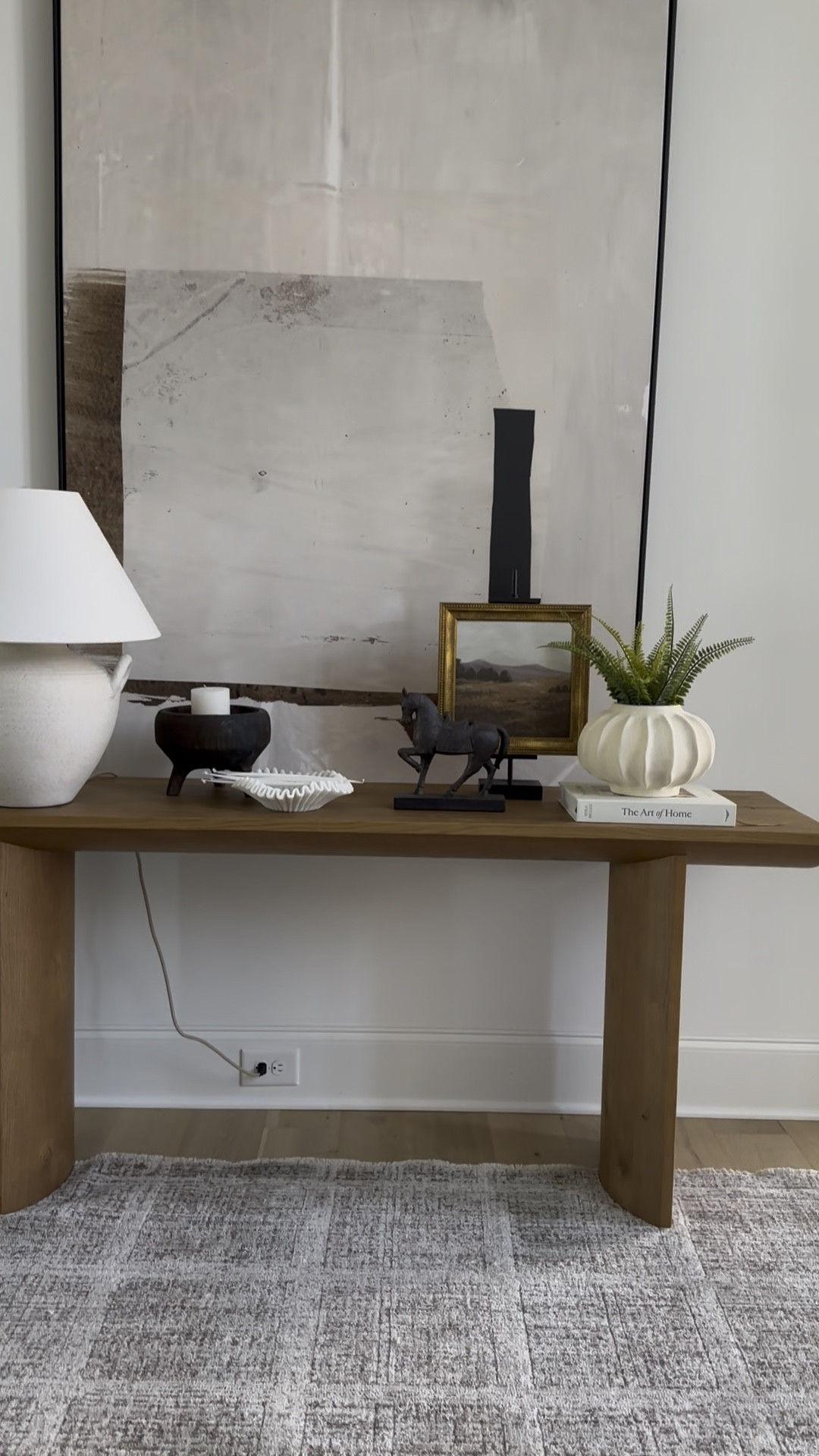 Modern console table styling with a mix of Amazon Target and Wayfair 


#LTKWatchNow #LTKHome #LTKSaleAlert