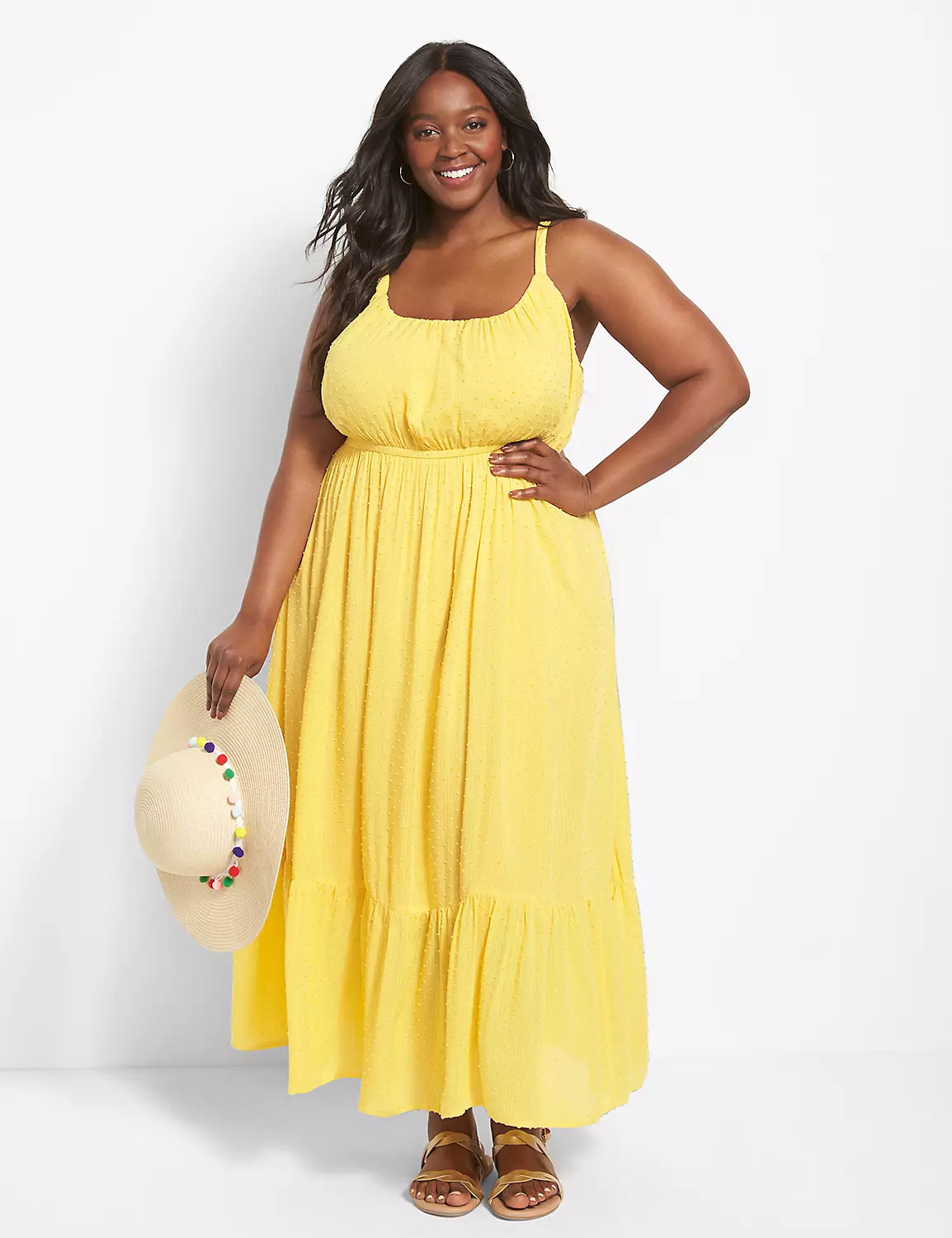 Sleeveless Cami Midi Dress | LaneBryant | Lane Bryant (US)