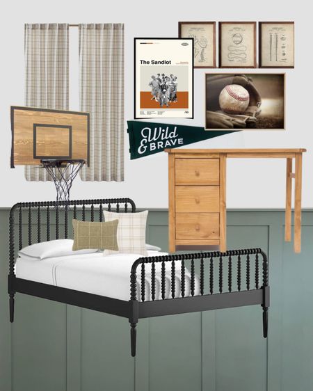Kobe’s room is getting a makeover soon and I wanted to share my inspiration for what I have in mind. We are adding a desk for all his Lego creations and some vintage baseball wall art. A new full size bed from @crateandbarrel along with a new wall color. I can’t wait to see it all come together! 🤗

#LTKkids #LTKhome #LTKfamily