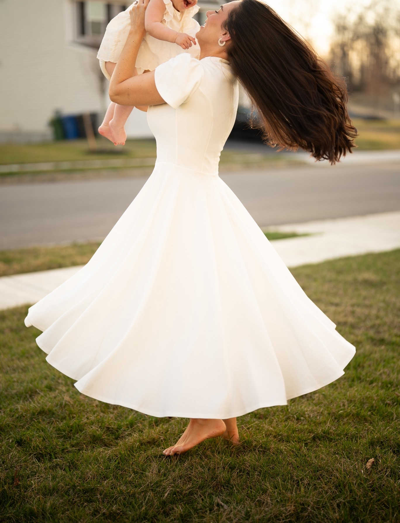 Baptism dress for moms 

#LTKmomlife #LTKootd #LTKdayinmylife
