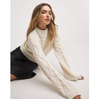 Heart Cable Knit Jumper | Simply Be (UK)