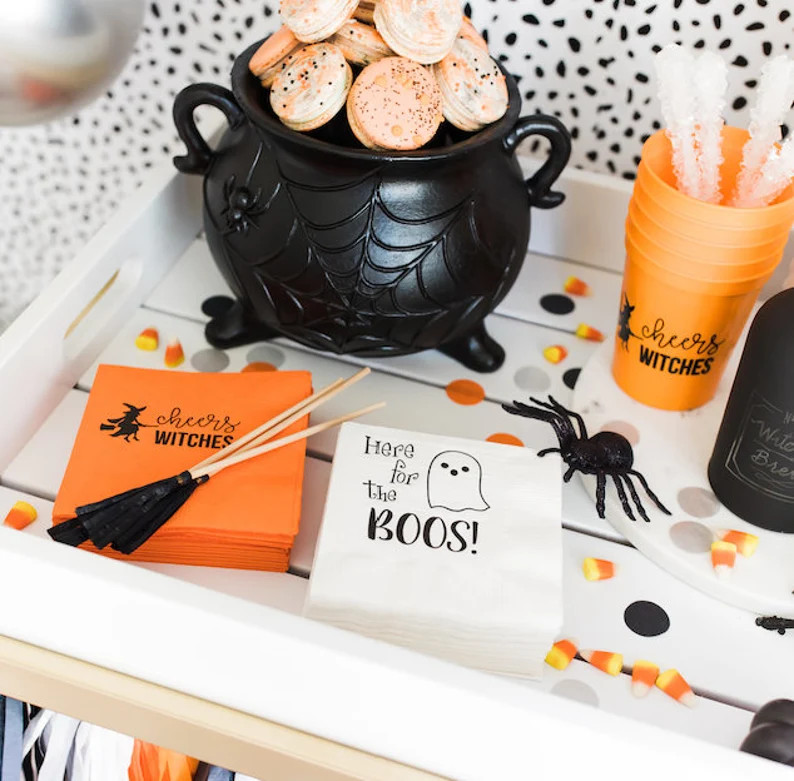 Halloween cups, Halloween party cups, Halloween party favor, Halloween decor, Trick or treating, ... | Etsy (US)