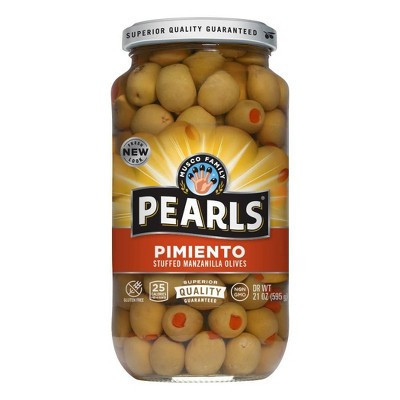 Pearls Pimiento Stuffed Manzanilla Olives - 21oz | Target