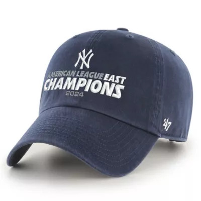 '47 Men's MLB New York Yankees 2024 AL East Division s Clean Up Adjustable Hat | Belk