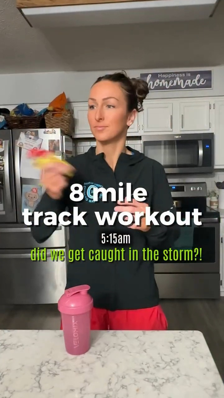 A couple weeks ago I posted on my TikTok a video of me fueling for a long run…

And there were so many people who were like “OMG, I could never eat all that before a run!” 

Or my favorite - “wow I could run that far with zero food”

Ok there Kyle, good for you 🤣

Here’s the thing… I could too. But I don’t want to. Think about how much faster and how better you could feel if you fueled properly. 

You’re leaving speed, recovery, and adaptations on the table by under-fueling.

So I’ll just be over here downing the carbs and crushing my paces while trying to not get struck by lightning at the track😂

Do you eat before runs? 
👉 I won’t even run 3 miles early without an applesauce pouch in the tank.