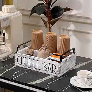 Coffee Bar Organizer, Coffee Station, Coffee Bar Accessories, Countertop  Holder