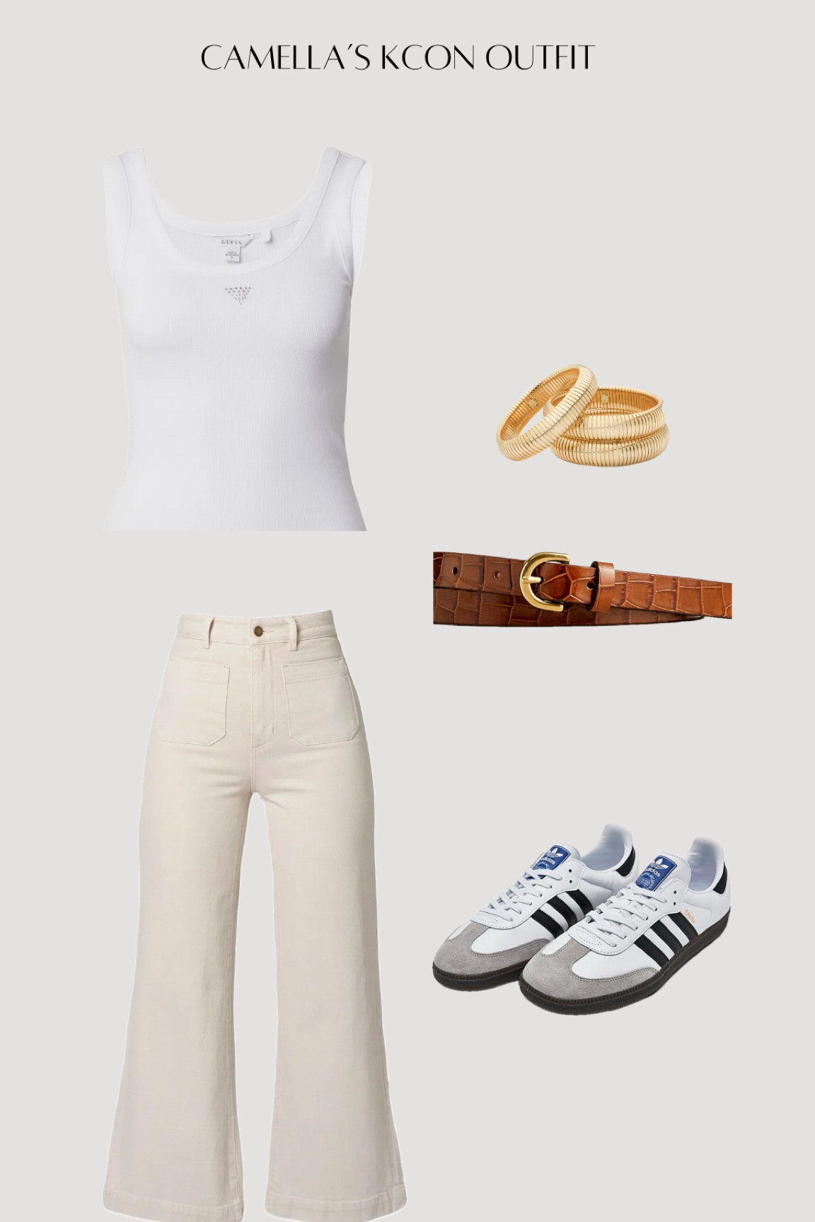 My go to look! Everything about this look screams easy going + chic. Wore this look for the entire day and had no issues! Super comfy and cute :) 