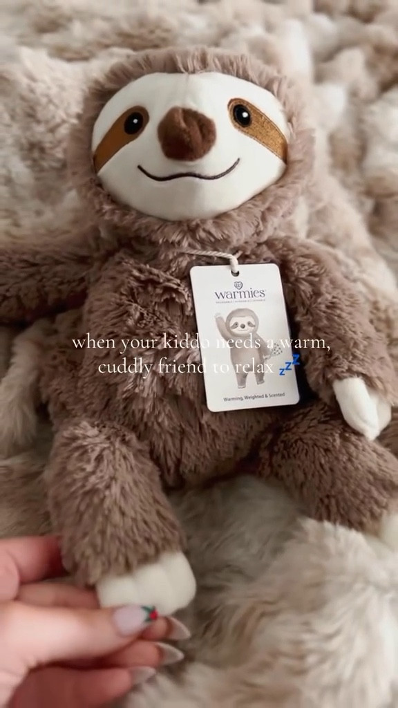 Heatable, lavender scented, weighted stuffed animal friend to relax your kiddo  #warmies #sloth #giftsforkids #fortworthcontentcreator

#LTKKids #LTKFindsUnder50 #LTKGiftGuide