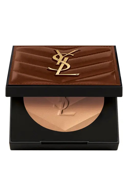 Yves Saint Laurent All Hours Hyper Bronzer Ultimate Couture Clutch in 02 Buff Dune at Nordstrom | Nordstrom