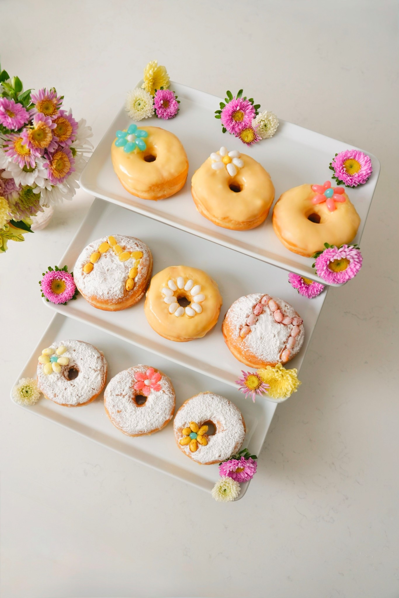 Mother’s Day donuts elevated 🌸🌼