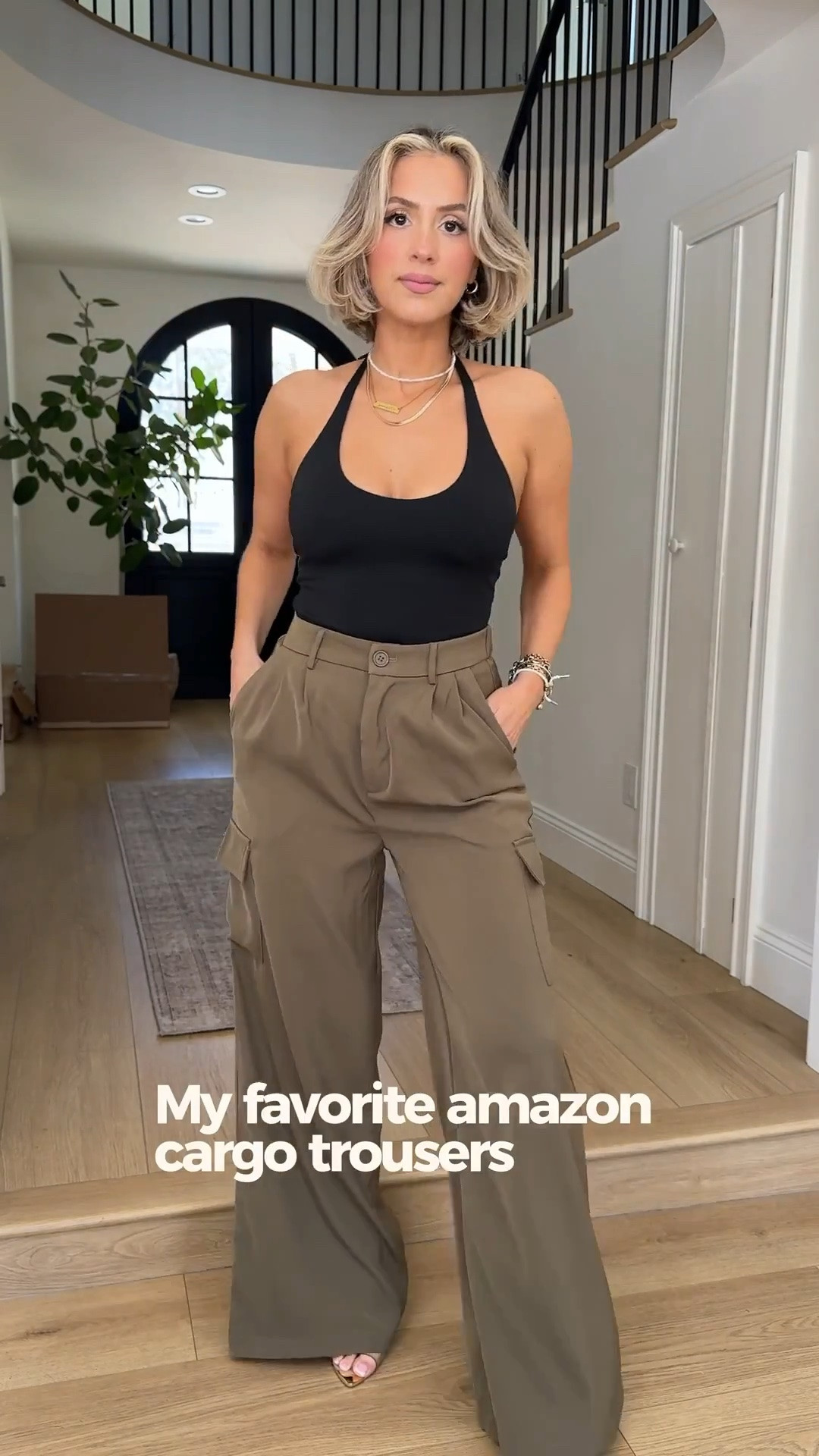 my favorite Amazon trousers with cargo pockets! I’m wearing a size small 💫👌🏼

#LTKgrwm #LTKootd #LTKU