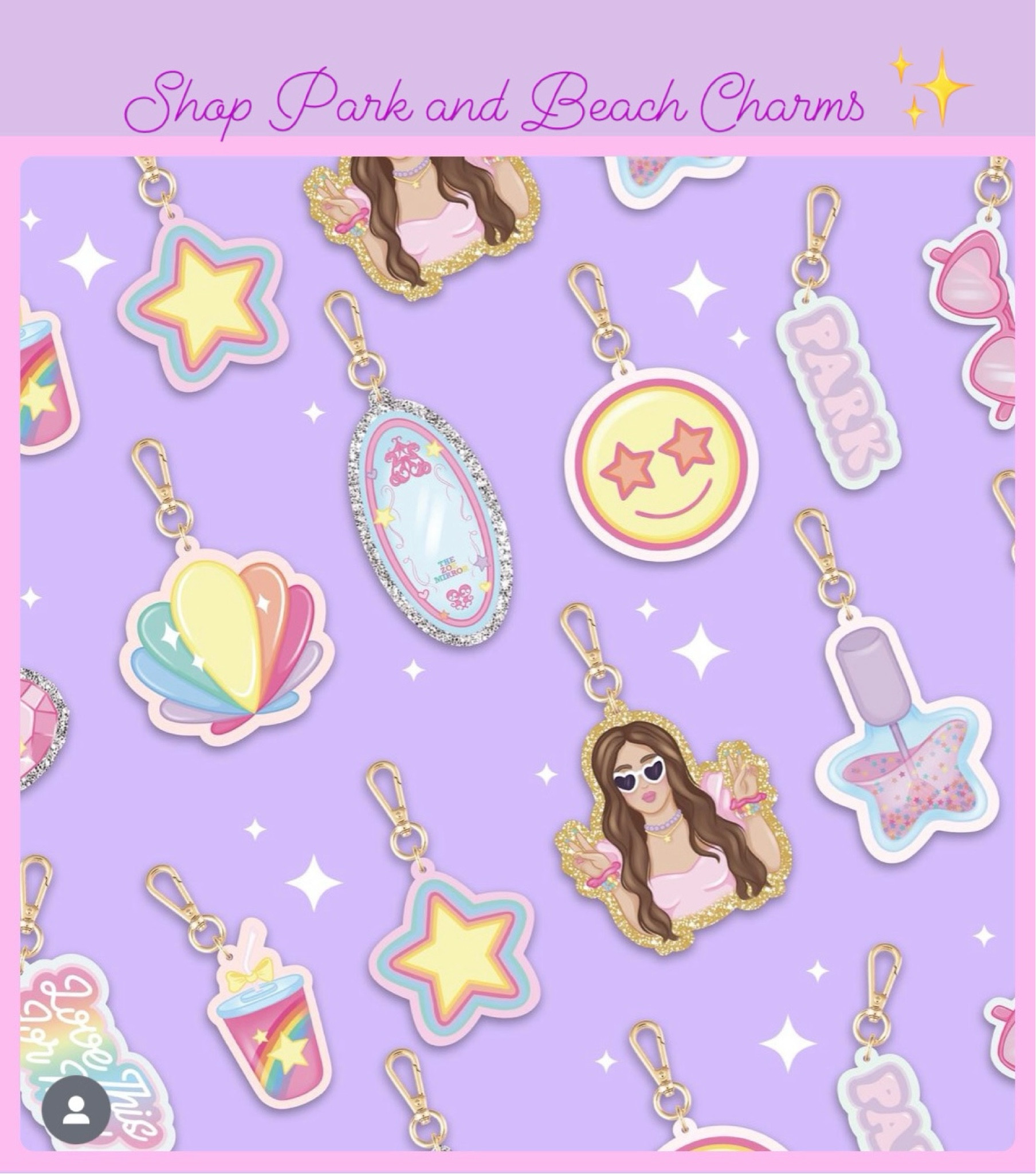 Shop Park and Beach Charms at Stoney Clover! Preorder these charms for a limited time! 💗💕✨

#LTKitbag #LTKU #LTKstyletip