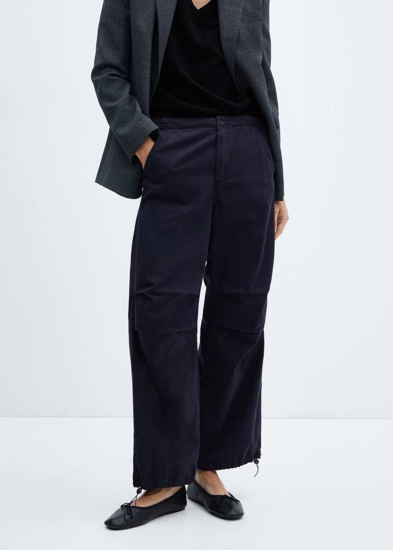 Parachute trousers -  Woman | Mango Canada | Mango Canada