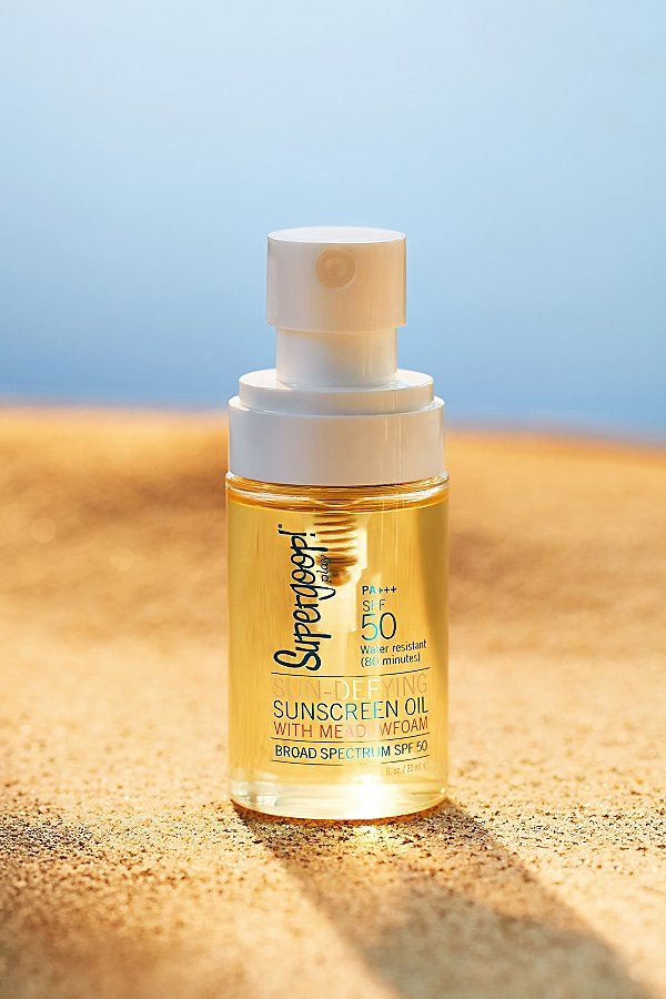 Supergoop! Sun-Defying Meadowfoam SPF 50 Sunscreen Oil - Assorted at Urban Outfitters | Urban Outfitters (US and RoW)