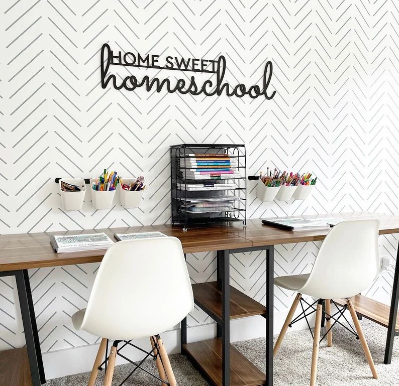 Home Sweet Homeschool Homeschool Room Decor Homeschool - Etsy | Etsy (US)