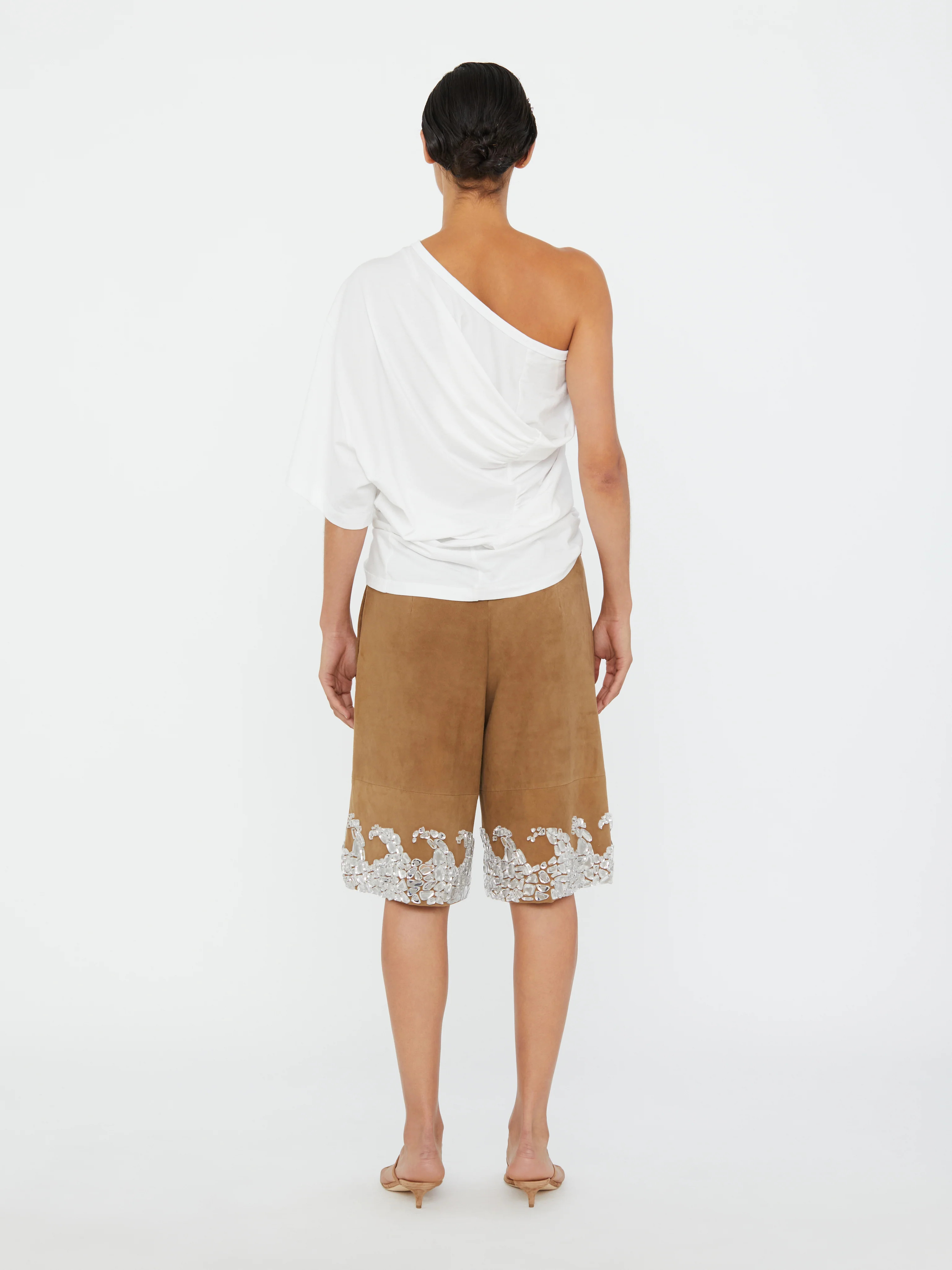 Christopher Esber | One Shoulder Draped Tee | Christopher Esber (Global)