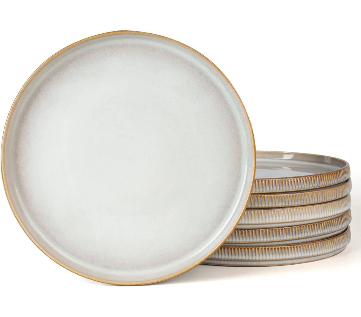 Azal 10'' Stoneware Dinner Plate (Set of 6) | Wayfair North America