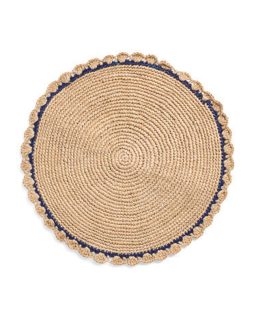 Raffia Hand Woven Aura Edge Placemat | Marshalls
