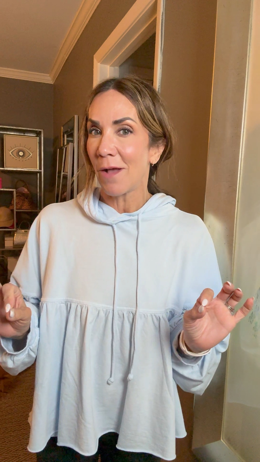 Peplum Hoodie
Wearing size XS
this is light weight perfect for spring and summer 

#LTKFindsUnder50 #LTKPetite #LTKSeasonal