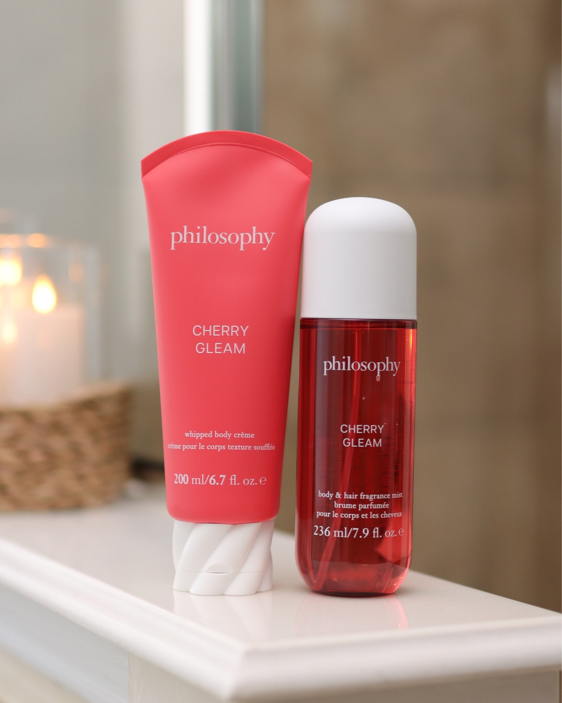 These Philosophy whipped body creams and hair and body mists smell so good! My favorite is cherry.